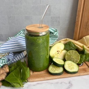 Jugo verde energizante